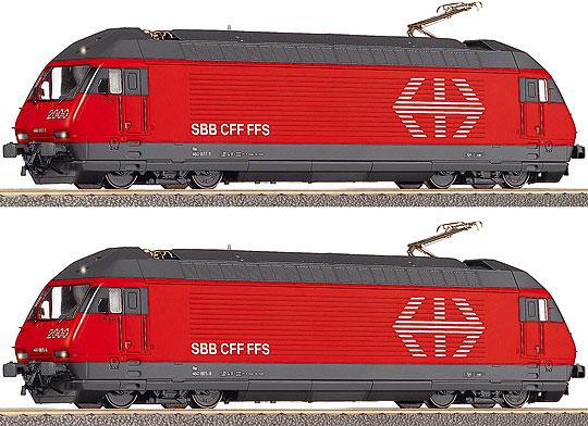Set of two Electric locomotives Re 460 (1powered & 1 dummy)<br /><a href='images/pictures/Roco/62398.jpg' target='_blank'>Full size image</a>